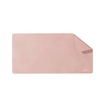 Mobile Pixels Inc. Anti Slip Faux Leather Desk Pad, 31.5" x 15.75", Coral Pink (115-1001P06)