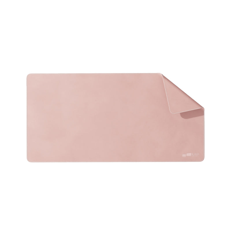 Mobile Pixels Inc. Anti Slip Faux Leather Desk Pad, 31.5" x 15.75", Coral Pink (115-1001P06)
