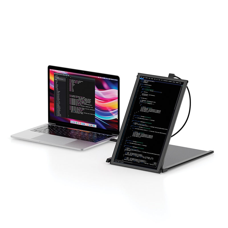 Mobile Pixels Inc. DUEX Plus DS 13.3" 1080p 60 Hz Portable Laptop Monitor, Black (101-1006P04)