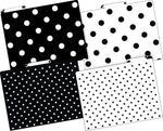 Barker Creek Black & White Dot File Folder, 1/3-Cut Tab, Letter Size, Black/White, 24/Set (4378)