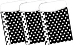 Barker Creek Black & White Dot File Folder, 1/3-Cut Tab, Letter Size, Black/White, 42/Set (4417)