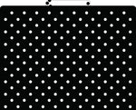 Barker Creek Black & White Dot File Folder, 1/3-Cut Tab, Letter Size, Black/White, 12/Pack (2004)