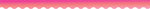 Barker Creek Double-Sided Scalloped Border, 36" x 2.25", Pink Tie-Dye and Ombré, 39/Pack (4336)