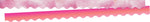 Barker Creek Double-Sided Scalloped Border Set, 36" x 2.25", Pink & Lime Tie-Dye and Ombré, 2 designs, 52/Set (4358)