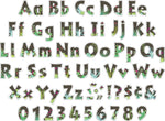 Barker Creek Petals & Prickles  4" Letters and Numbers, Multicolored, 765/Pack (4319)