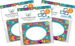 Barker Creek Self-adhesive Kai Ola School Name Tags, 2.75" x 3.5", 135/Set (4313)