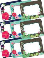 Barker Creek Self-adhesive Petals & Prickles School Name Tags, 2.75" x 3.5", 135/Set (4316)
