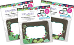 Barker Creek Self-adhesive Petals & Prickles School Name Tags, 2.75" x 3.5", 135/Set (4316)