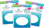 Barker Creek Self-adhesive Ombré School Name Tags, 2.75" x 3.5", 135/Set (4367)