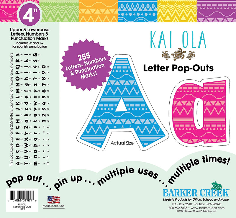 Barker Creek Bulletin Board Set, Kai Ola, 564/Set (4362)