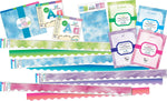 Barker Creek Bulletin Board Set, Tie-Dye and Ombré, 778/Set (4363)