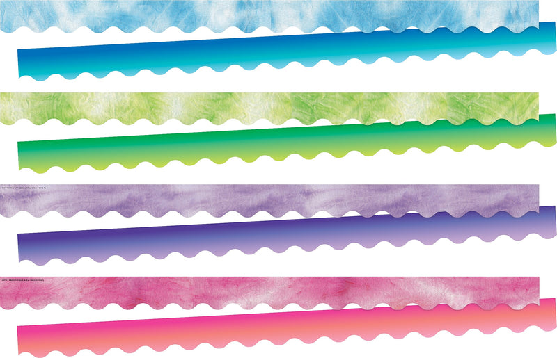 Barker Creek Bulletin Board Set, Tie-Dye and Ombré, 778/Set (4363)