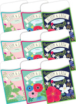 Barker Creek Petals & Prickles Peel & Stick Library Pockets, 5.125" x 3.5", 90/Set (4320)