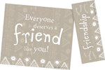 Barker Creek Friendship Awards & Bookmarks Set, 8.5" x 5.5”, Multicolored, 60/Set (4153)