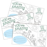 Barker Creek Color Me! You Are Amazing Awards & Bookmarks Set, 8.5" x 5.5”, Multicolored, 90/Set (4167)