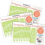 Barker Creek Thoughtfulness Awards & Bookmarks Set, 8.5" x 5.5”, Multicolored, 90/Set (4169)