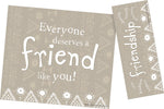 Barker Creek Friendship Awards & Bookmarks Set, 8.5" x 5.5”, Multicolored, 90/Set (4170)