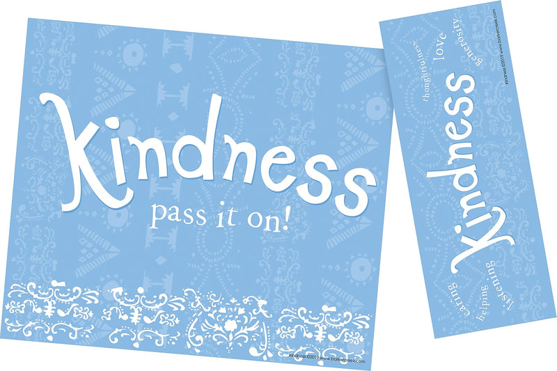 Barker Creek Kindness Awards & Bookmarks Set, 8.5" x 5.5”, Multicolored, 90/Set (4171)