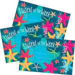 Barker Creek Kai Ola Student of the Week Awards & Bookmarks Set, 8.5" x 5.5”, Multicolored, 90/Set (4174)