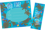 Barker Creek Kai Ola High Five Awards & Bookmarks Set, 8.5" x 5.5”, Multicolored, 90/Set (4176)