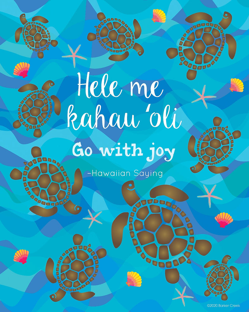 Barker Creek 8" x 10" Take Care of Each Other Kai Ola Posters, 12/Set (4198)