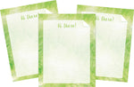 Barker Creek Tie-Dye & Ombré Computer Paper, 8.5" x 11", 60 lbs., Lime, 150 Sheets/Pack (4343)