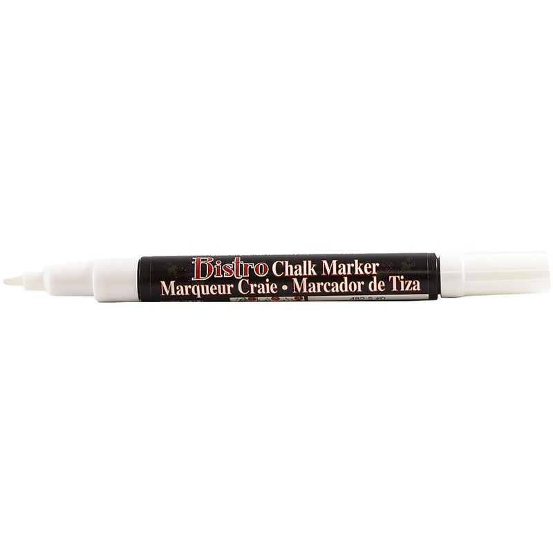 Marvy Uchida® Fine Point Erasable Chalk Markers, White, 2/Pack (526482WHa)