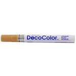 Marvy Uchida DecoColor Opaque Paint Markers, Broad Tip, Rose Wood Brown, 2/Pack (526300RWa)