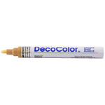 Marvy Uchida DecoColor Opaque Paint Markers, Broad Tip, Rose Wood Brown, 2/Pack (526300RWa)