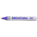 Marvy Uchida DecoColor Opaque Paint Markers, Broad Tip, Violet Purple, 2/Pack (526300VIa)