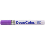 Marvy Uchida DecoColor Opaque Paint Markers, Broad Tip, Hot Purple, 2/Pack (526300HPa)