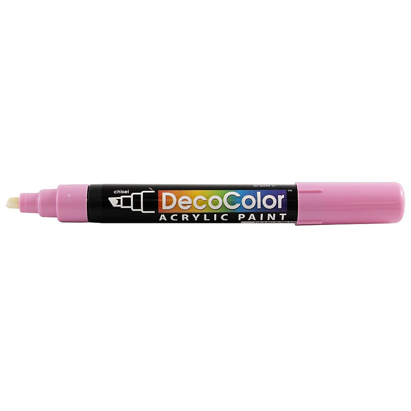 Marvy Uchida Acrylic Paint Markers, Chisel Tip, Bubblegum Pink, 2/Pack (526315BGa)
