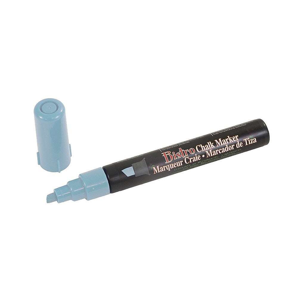 Marvy Uchida® Chisel Tip Erasable Chalk Markers, Baby Blue, 2/Pack (526483BBa)