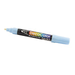 Marvy Uchida DecoColor Acrylic Paint Markers, Chisel Tip, Aquamarine, 2/Pack (526315AQa)