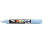 Marvy Uchida DecoColor Acrylic Paint Markers, Chisel Tip, Aquamarine, 2/Pack (526315AQa)