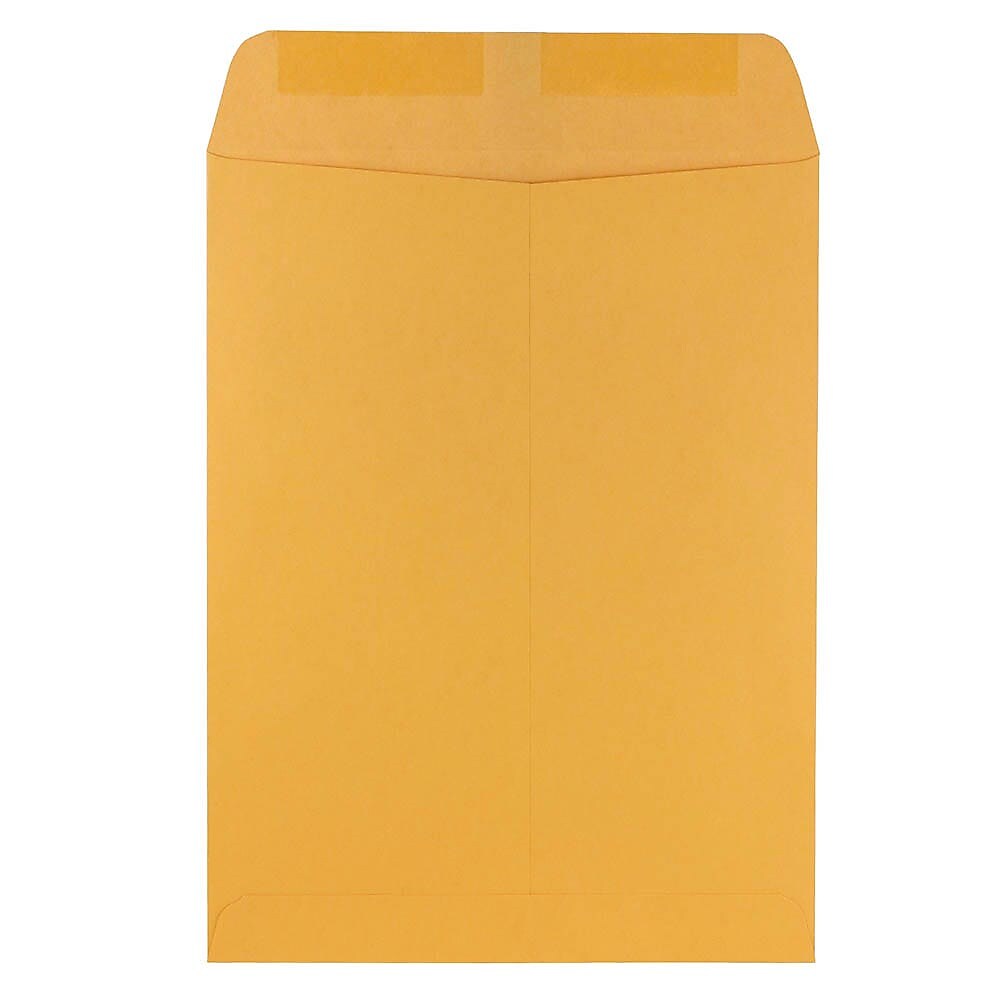 JAM Paper Open End Catalog Envelopes, 9" x 12", Brown Kraft, 1000/Pack ( 8383-1M)