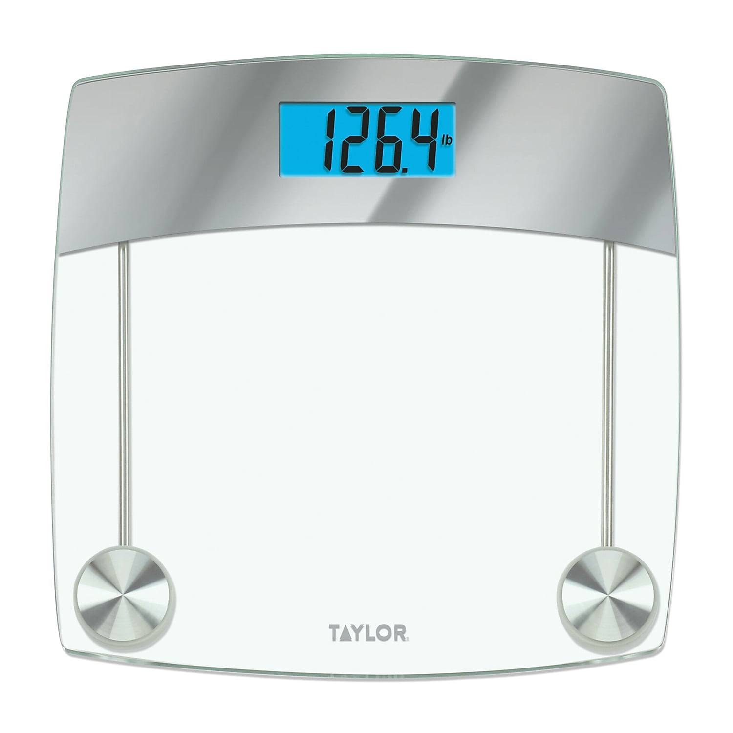 Taylor Precision Products TAP75244192 Digital Scale, Clear, 440lbs. Capacity