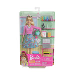 Mattel Barbie Teacher Doll, 4/Pack (GJC23)