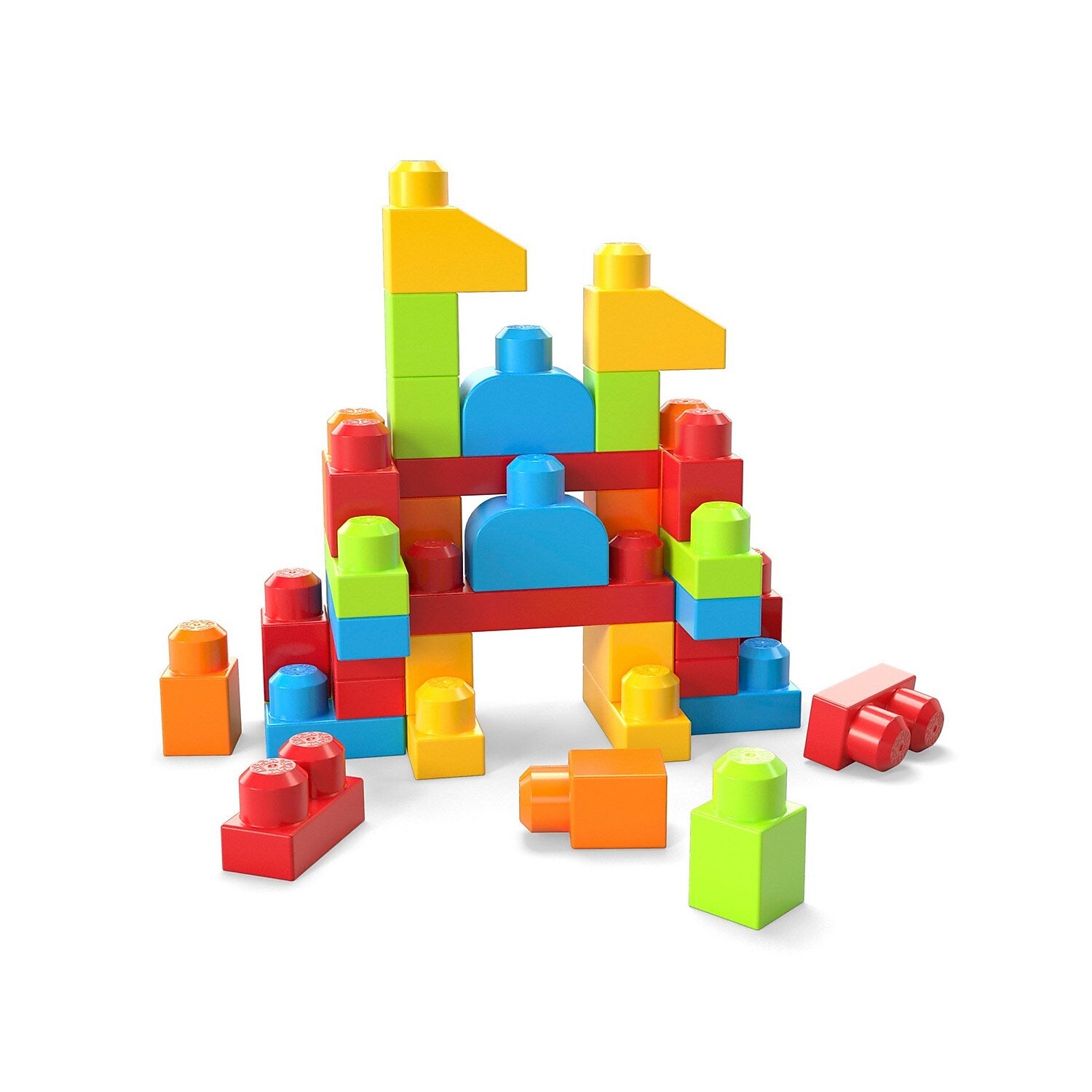 Mega Bloks Let's Build It!, 2/Pack (HKN40)