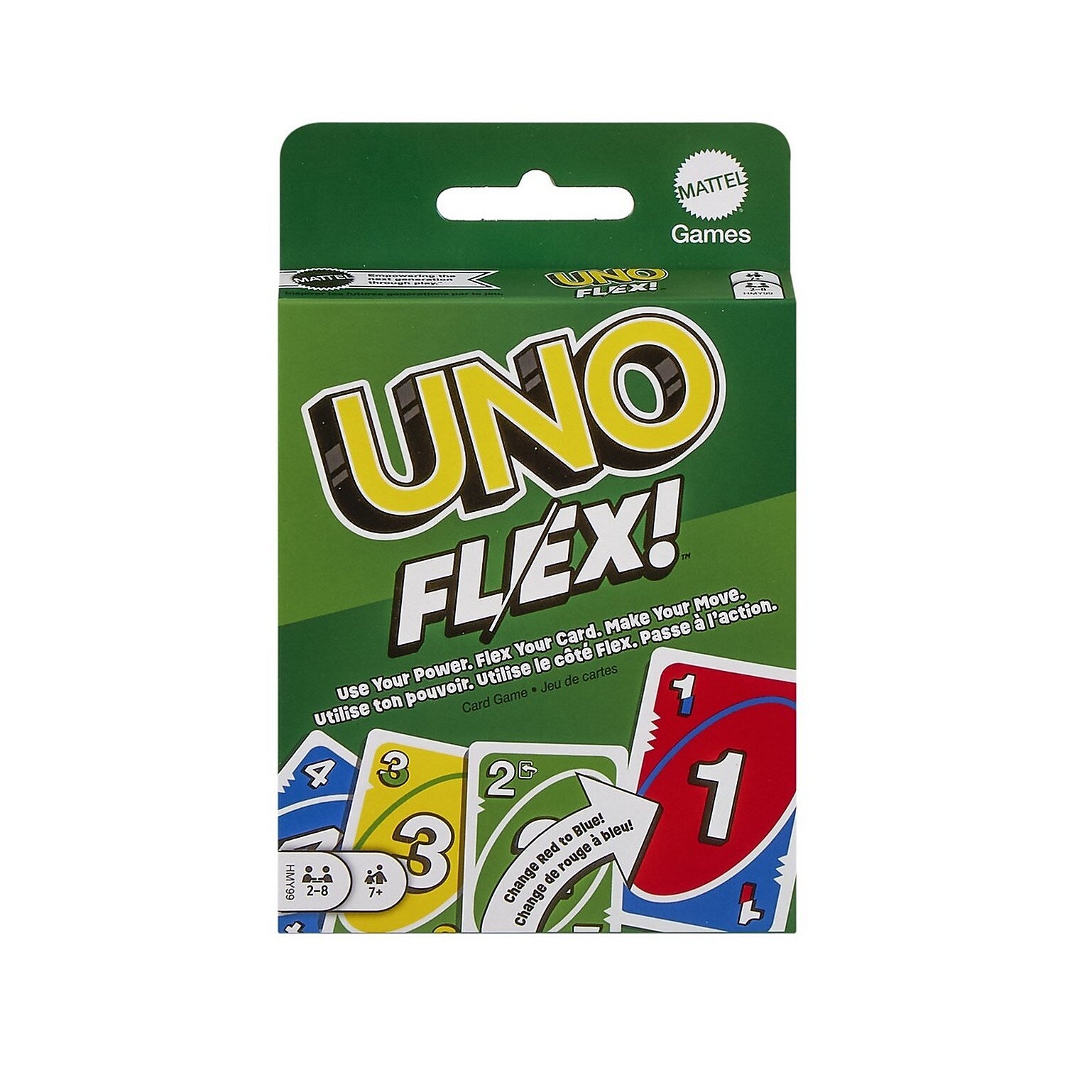 Mattel UNO Flex Card Game, 12/Pack (HMY99)