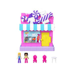 Mattel Polly Pocket Pollyville Sweet Store Playset, 3/Pack (HNB03)