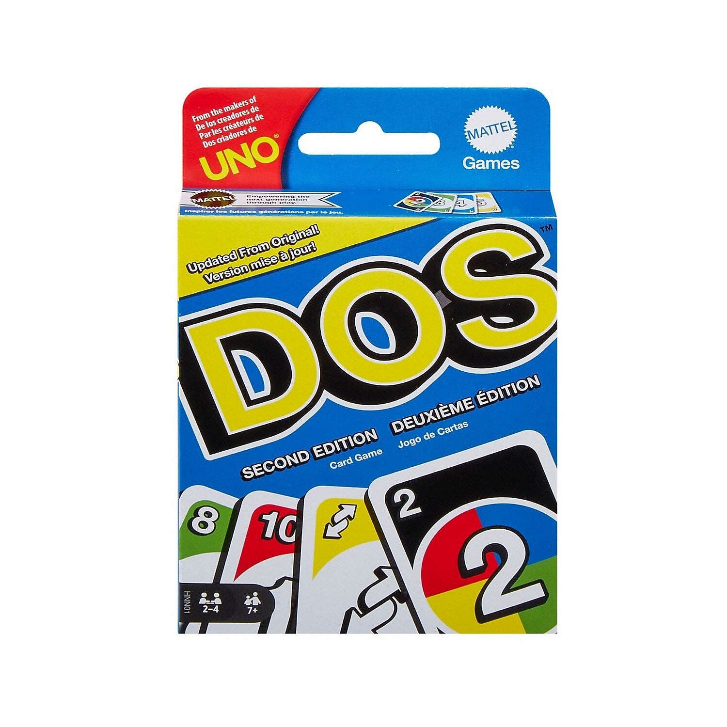 Mattel DOS Second Edition Card Game, 12/Pack (HNN01)