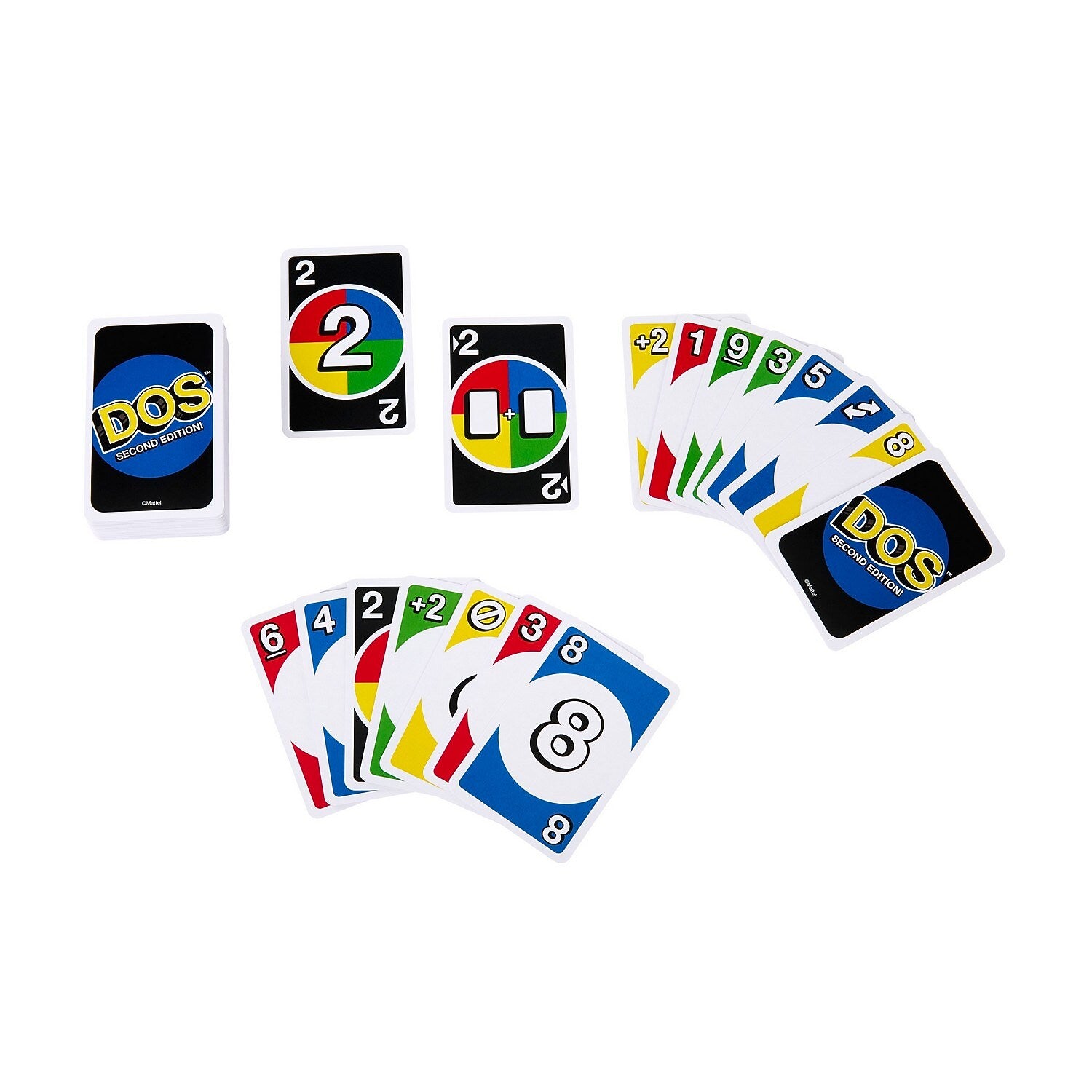 Mattel DOS Second Edition Card Game, 12/Pack (HNN01)