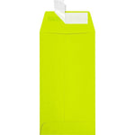JAM Paper Self Seal #7 Coin Envelopes, 3 1/2" x 6 1/2", Green, 50/Pack (LUX-7CO-L22-50)