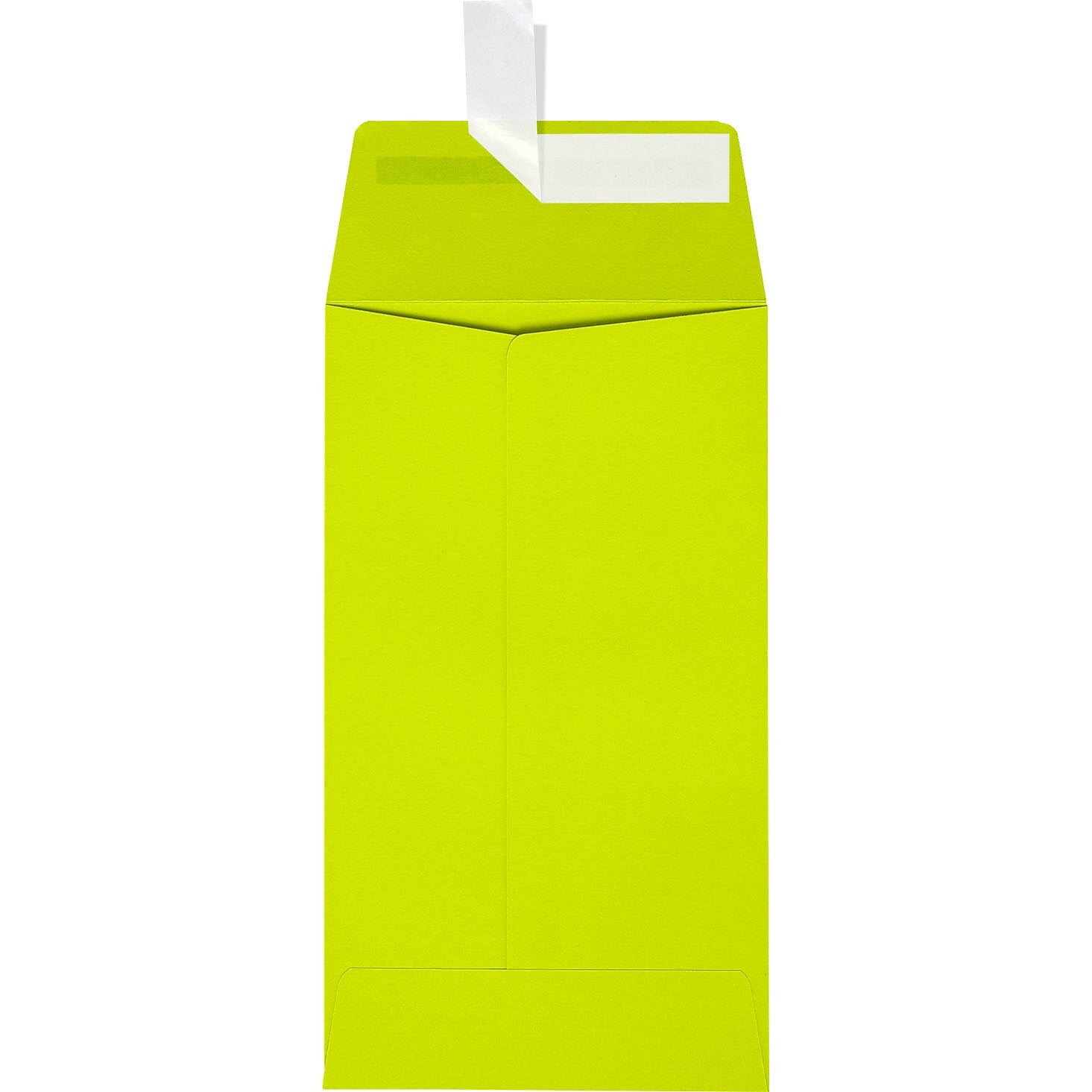 JAM Paper Self Seal #5 1/2 Coin Envelopes, 3 1/8" x 5 1/2", Green, 250/Pack (512CO-L22-250)