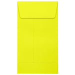 JAM Paper Self Seal #5 1/2 Coin Envelopes, 3 1/8" x 5 1/2", Yellow, 250/Pack (512CO-L20-250)