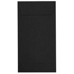 JAM Paper Self Seal #7 Coin Envelopes, 3 1/2" x 6 1/2", Black, 500/Pack (7CO-BLI-500)