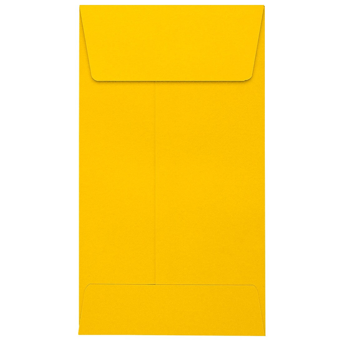 JAM Paper Self Seal #5 1/2 Coin Envelopes, 3 1/8" x 5 1/2", Blue, 500/Pack (512CO-12-500)