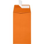 JAM Paper Self Seal #5 1/2 Coin Envelopes, 3 1/8" x 5 1/2", Orange, 250/Pack (512CO-11-250)