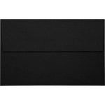 JAM Paper A10 Invitation Envelopes, Peel & Press, 6 x 9 1/2, Black Linen, 50 Pack (4590-BLI-50)